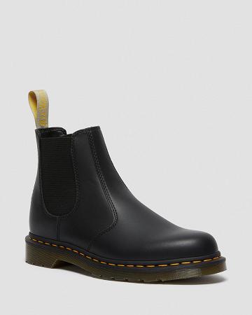 Dr Martens Vegan 2976 Felix Chelsea Støvler Dame Sort | DK 132AHK